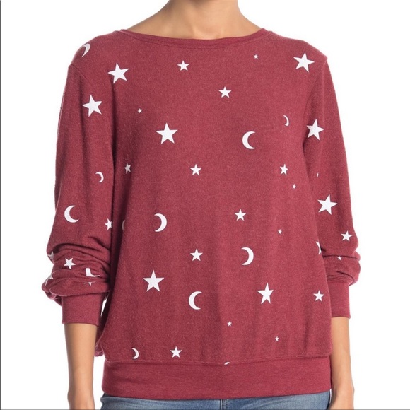 Wildfox Sweaters - WILDFOX essential moon & stars sweatshirt